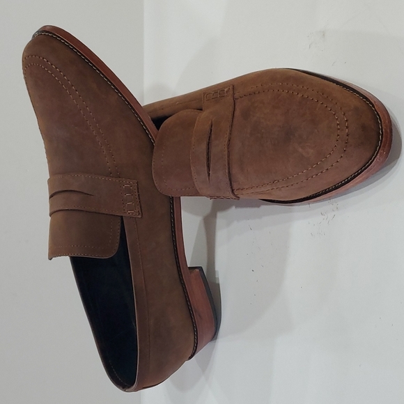 𝅺Nisolo oiled leather loafer size 12 - Picture 11 of 14